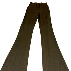 Olive Green flare leggings